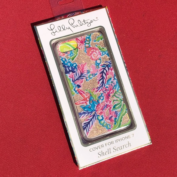 🍃🌸 Lilly Pulitzer Glitter iphone 7 case 🌸🍃 - Picture 6 of 8